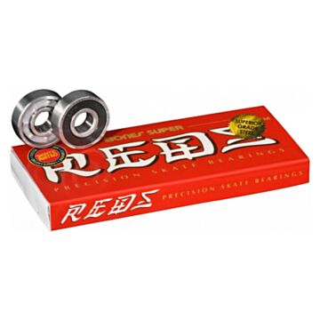 Bones® Super REDS® Skateboard Bearings 8er Pack