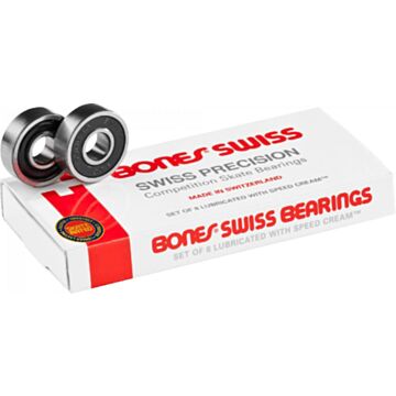 Bones® Swiss Skateboard Bearings 8er Pack