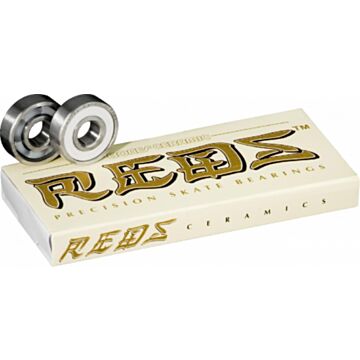 Bones® Ceramic Super REDS® Skateboard Bearings 8er Pack