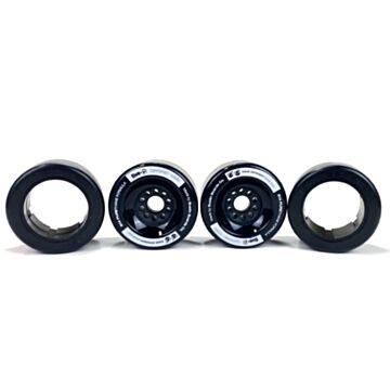Five-O™ Wheels 100mm Hybrid Black