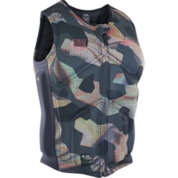 ION Collision Vest Core Front Zip - 210 grey-camo, 52/L