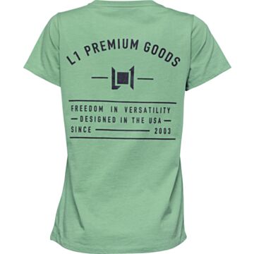 L1 PREMIUM GOODS INVERT SS TEE WMN