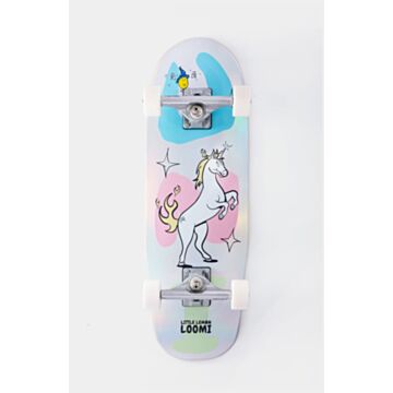Little Lemon Loomi Unicorn Deluxe 24.75" - Corkgrip Kids Cruiser