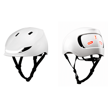 Lumos Street Helm Jet White