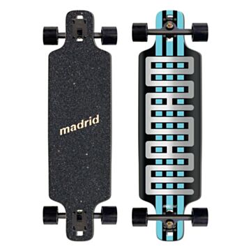 Madrid Blue Steel 36" Longboard Complete