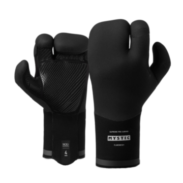 MYSTIC Supreme Glove 4mm Lobster Precurved - jetzt bei Brettsport.de bestellen!
