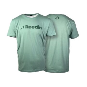 Reedin Logo Tee Lunar Rock Tone on Tone