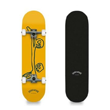 Sancheski Mini Logo Junior Yellow Skateboard Complete (7.6"x 29,25" x 12.1" WB)