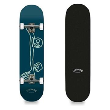 Sancheski Mini Logo Dark Blue Skateboard Complete (8,0" x 31.63" x 14" WB)