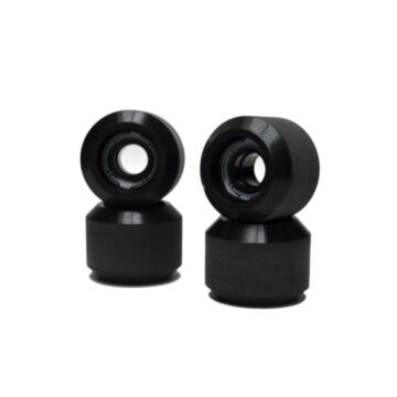 Slide Surfskate Wheels 65x55 mm, 78A - Black